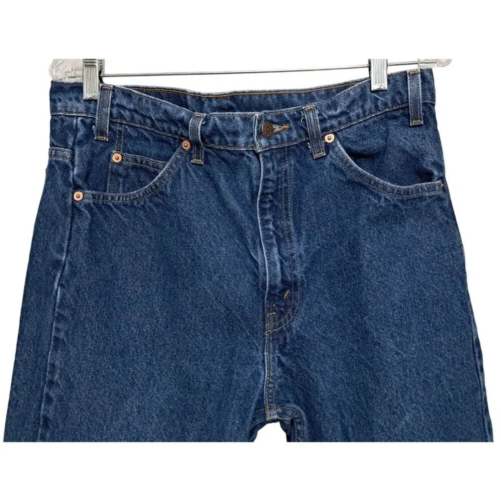 Levis 505 Jeans Mens Tagged 34‎ x 30 Orange Tab Regular Fit Straight Leg Jeans